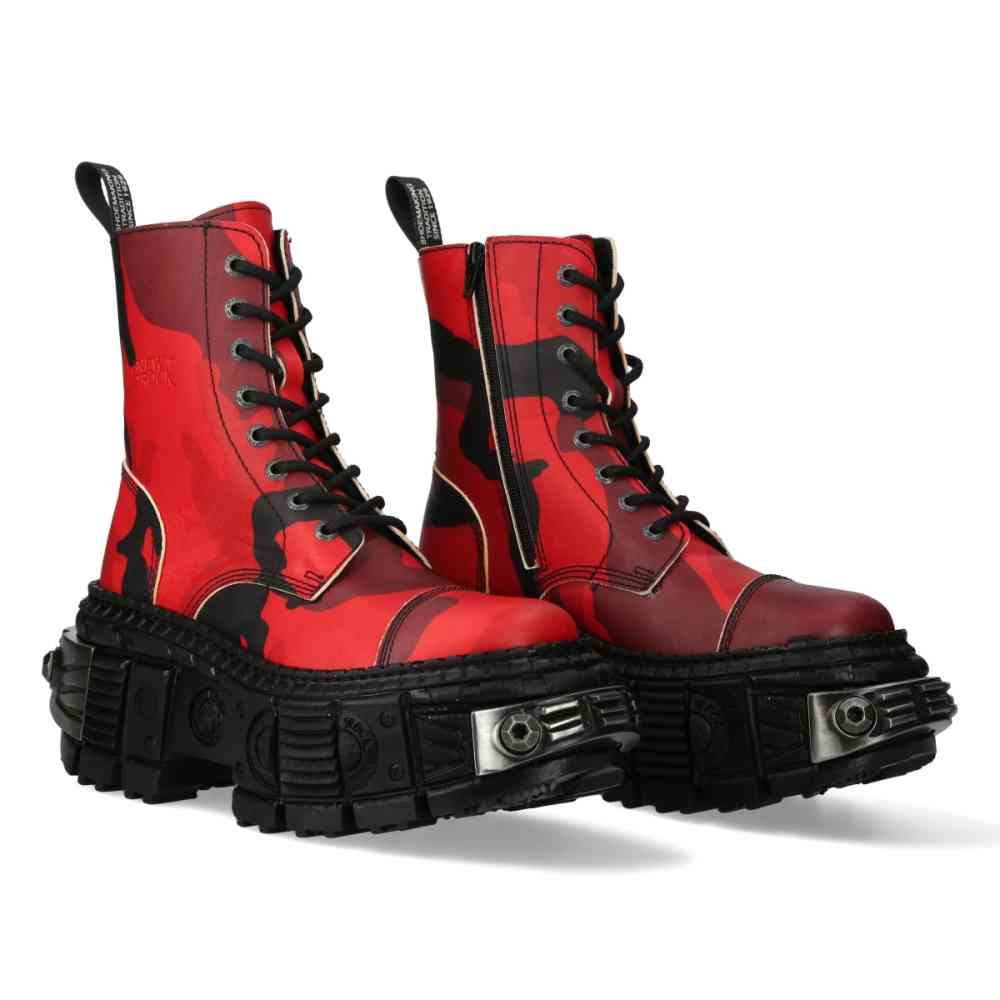 New Rock - MWALL126S5 Plattformstiefel - Rot Product image